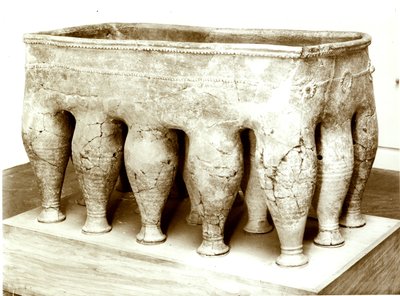 Sarcophagus, from a Grave in the Megalithic Cemetery of Souttoukeny, India by Indian School